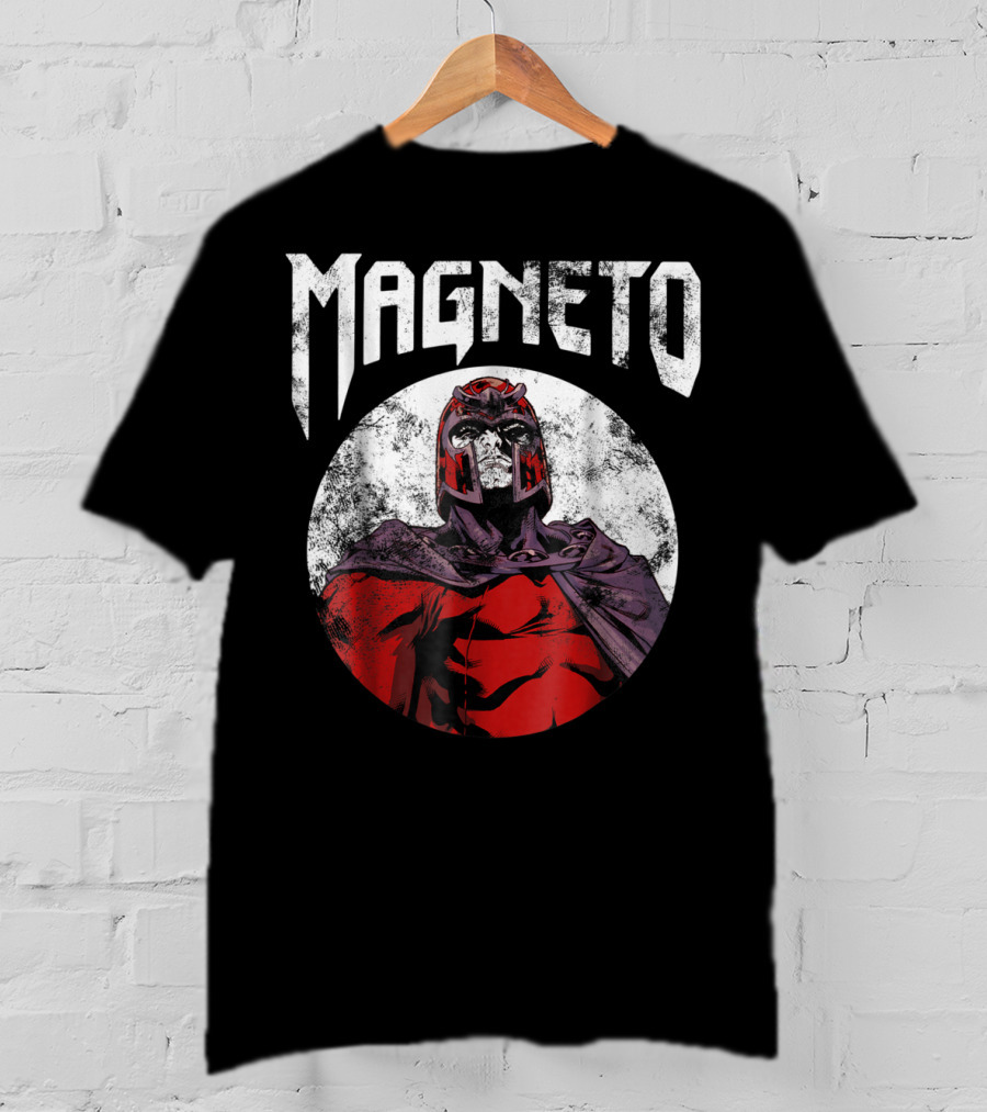 Marvel Xmen Magneto Classic Rock Band T-Shirt