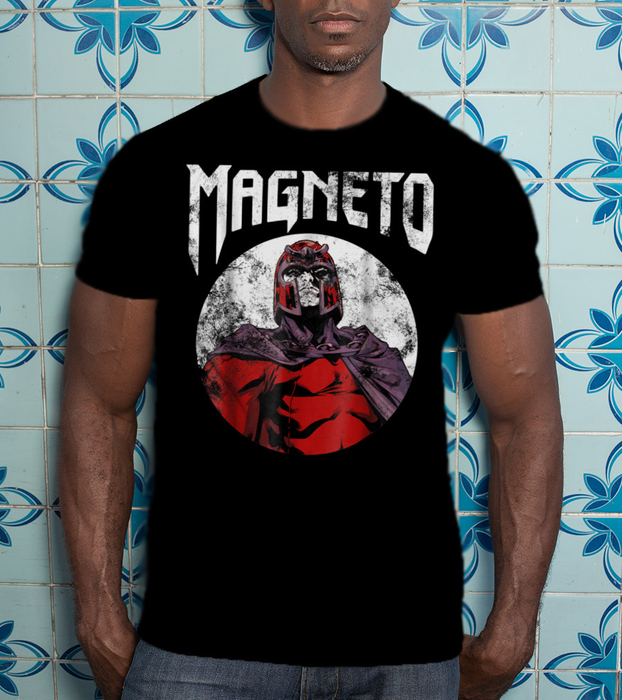 Marvel Xmen Magneto Classic Rock Band T-Shirt