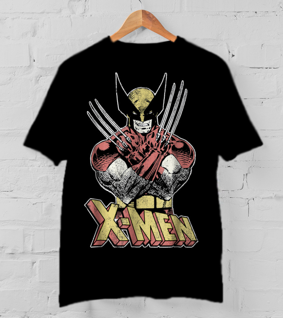 X-Men Wolverine Classic Comic Marvel T-Shirt