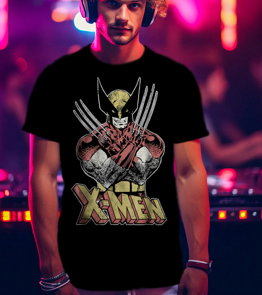 X-Men Wolverine Classic Comic Marvel T-Shirt
