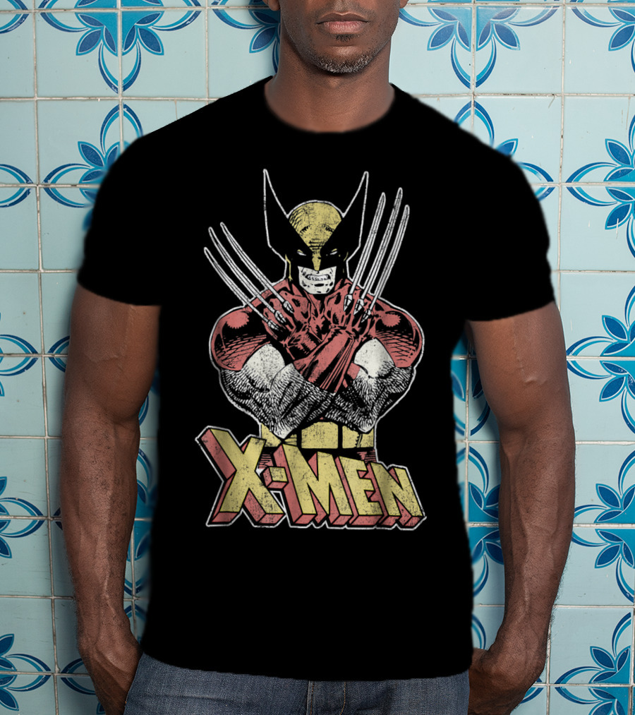 X-Men Wolverine Classic Comic Marvel T-Shirt