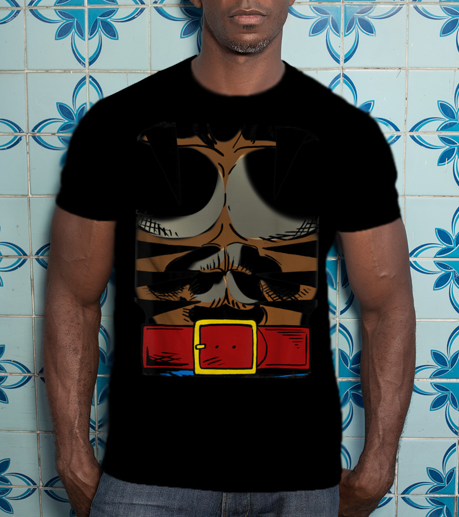 Marvel Xmen Wolverine Claw Chest Belt T-Shirt