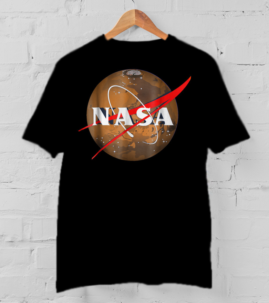 NASA Space Mars Exploration Classic Edition Mars Planet NASA T-Shirt