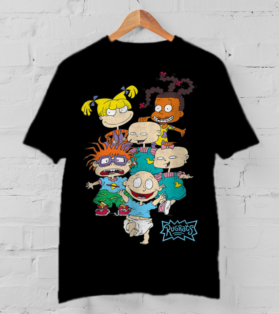 Rugrats Classic Characters Group Pose Nickelodeon T-Shirt