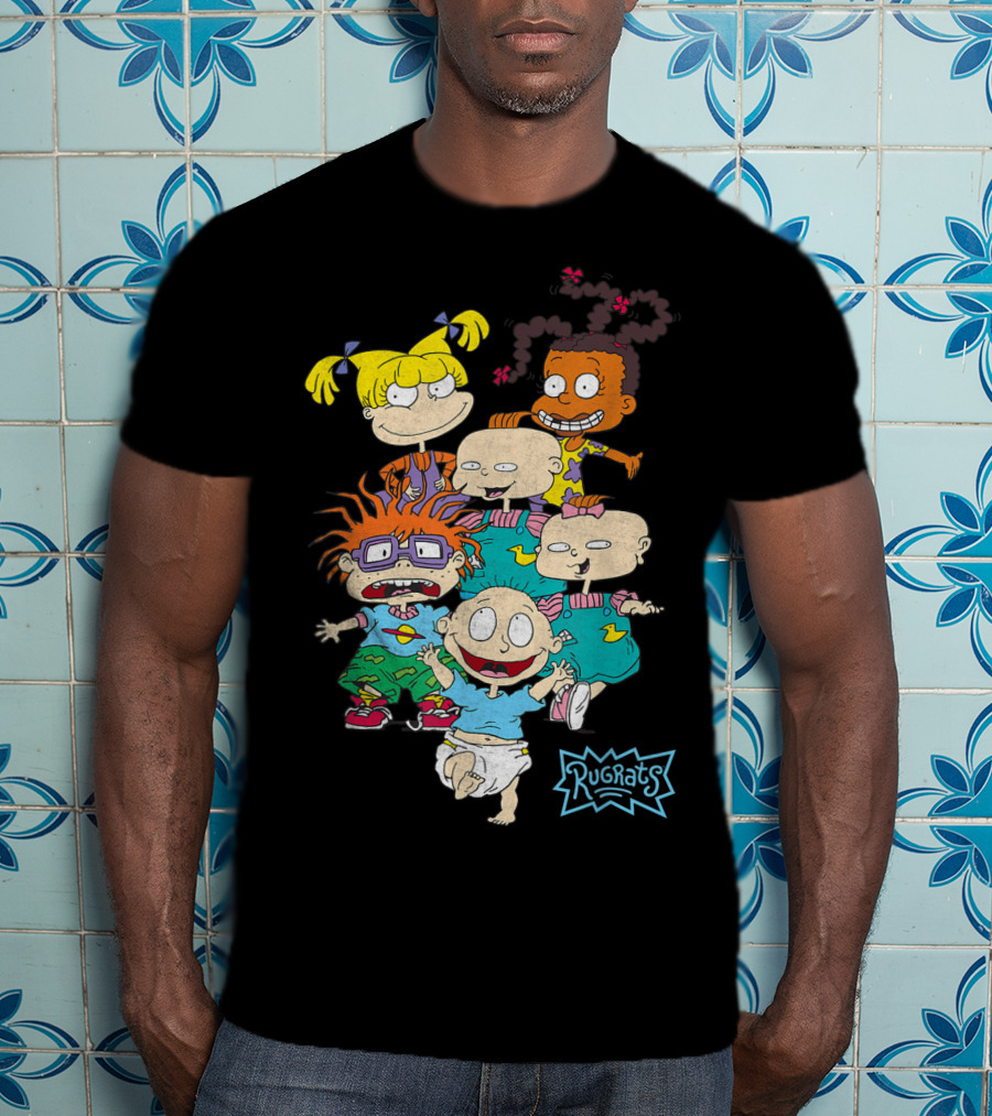 Rugrats Classic Characters Group Pose Nickelodeon T-Shirt