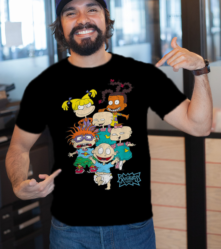 Rugrats Classic Characters Group Pose Nickelodeon T-Shirt