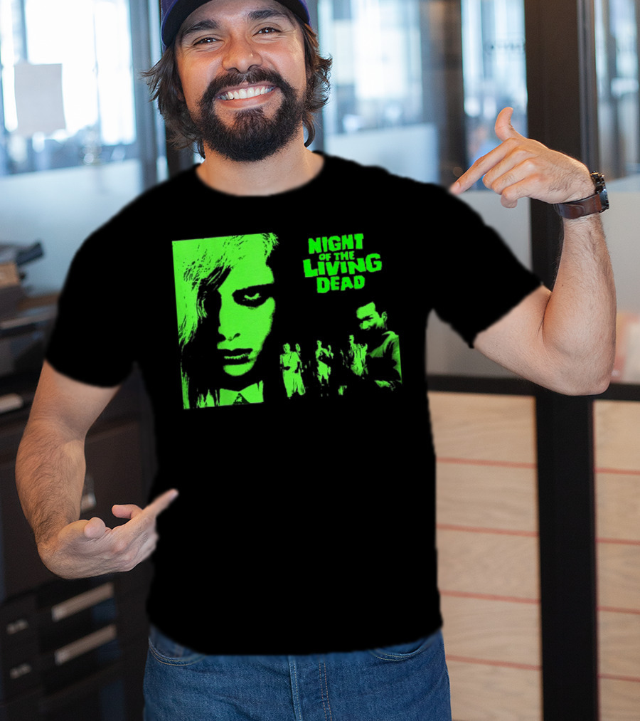 Night Of The Living Dead Vintage Classic Zombie Horror Movie T-Shirt