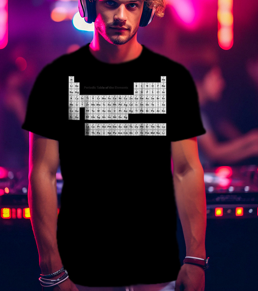 Exploring The Complete Periodic Table Of The Elements T-Shirt