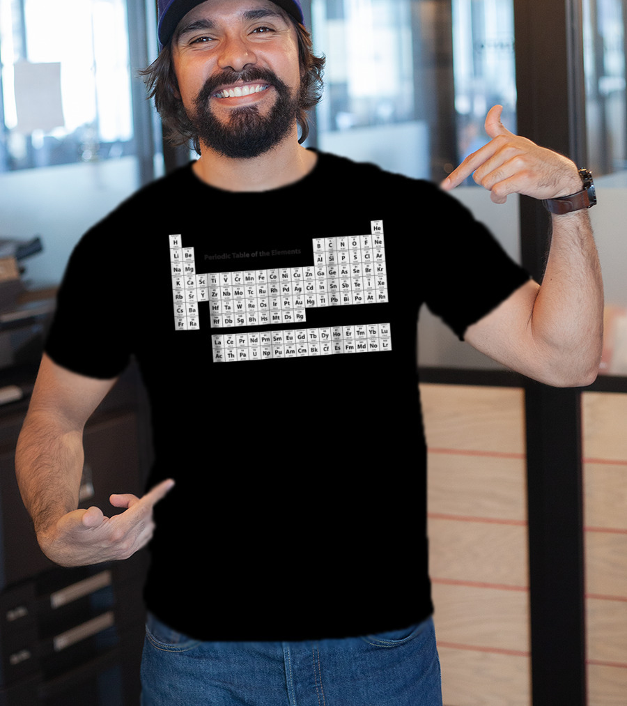 Exploring The Complete Periodic Table Of The Elements T-Shirt