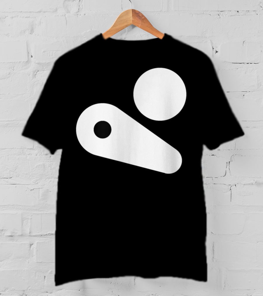 Pinball Flipper Machine Retro 80s Arcade Game Iconic T-Shirt