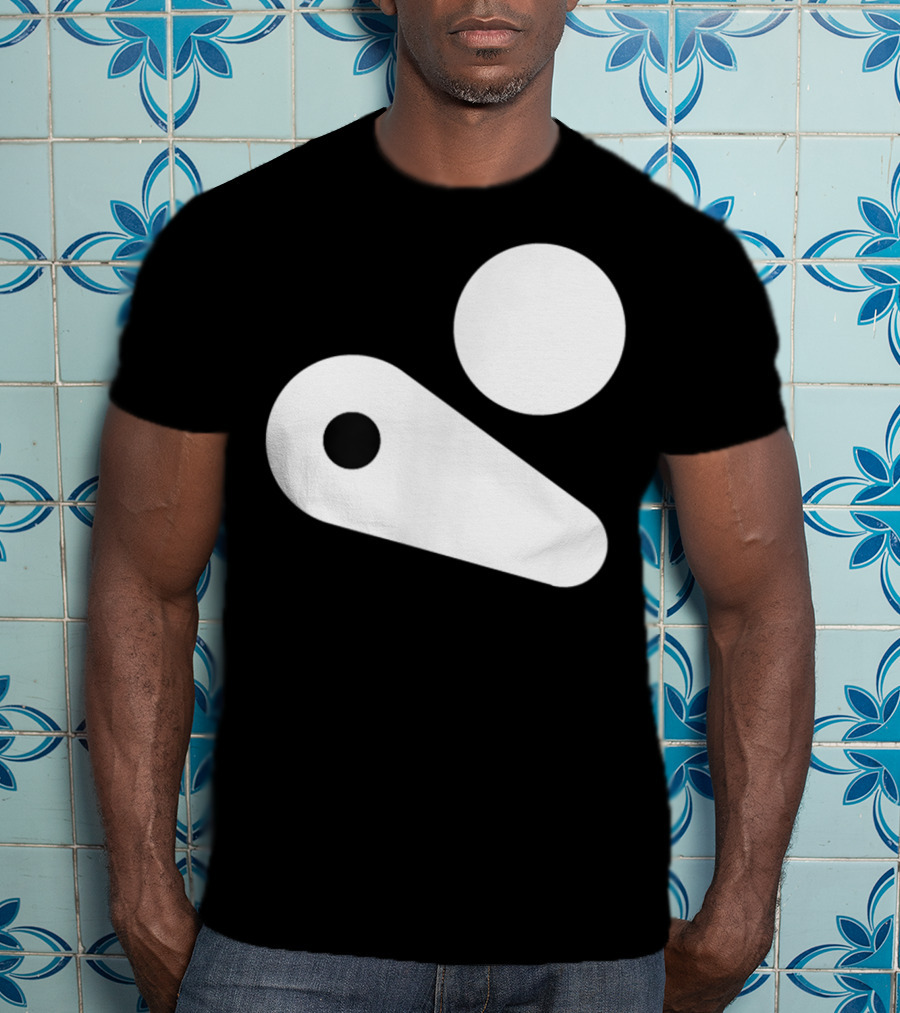 Pinball Flipper Machine Retro 80s Arcade Game Iconic T-Shirt