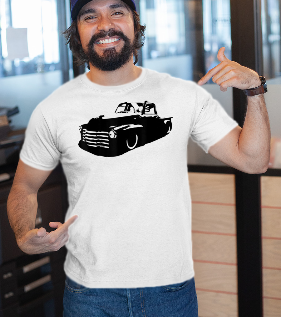 Rat Rod Hot Rod 4754 Classic Truck Vintage Car T-Shirt