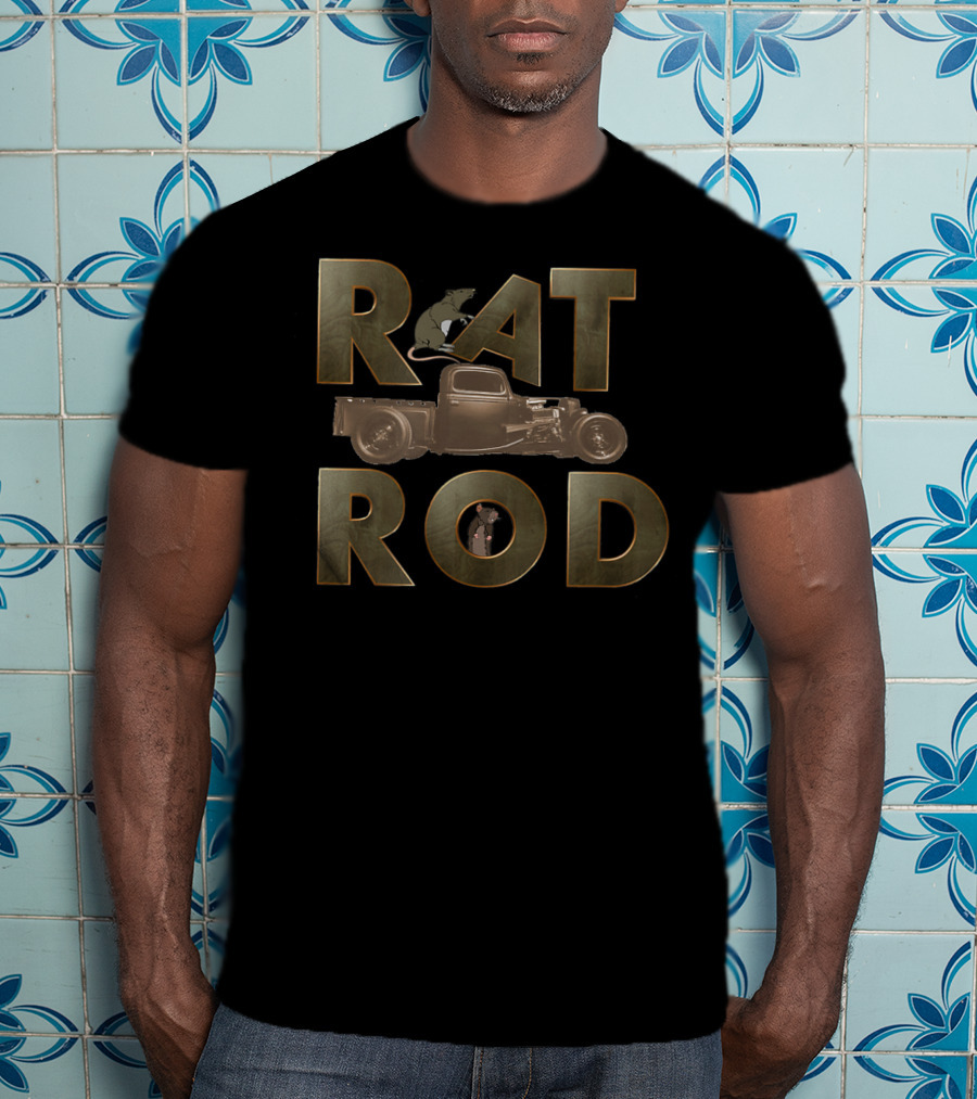 Rat Rod Project Rusty Hot Rod Classic Cars Vintage Truck T-Shirt