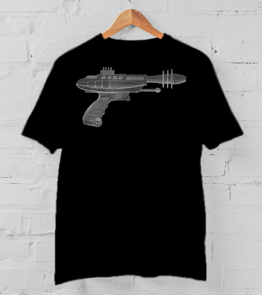 Ray Gun 50's Style Retro Sci-Fi T-Shirt