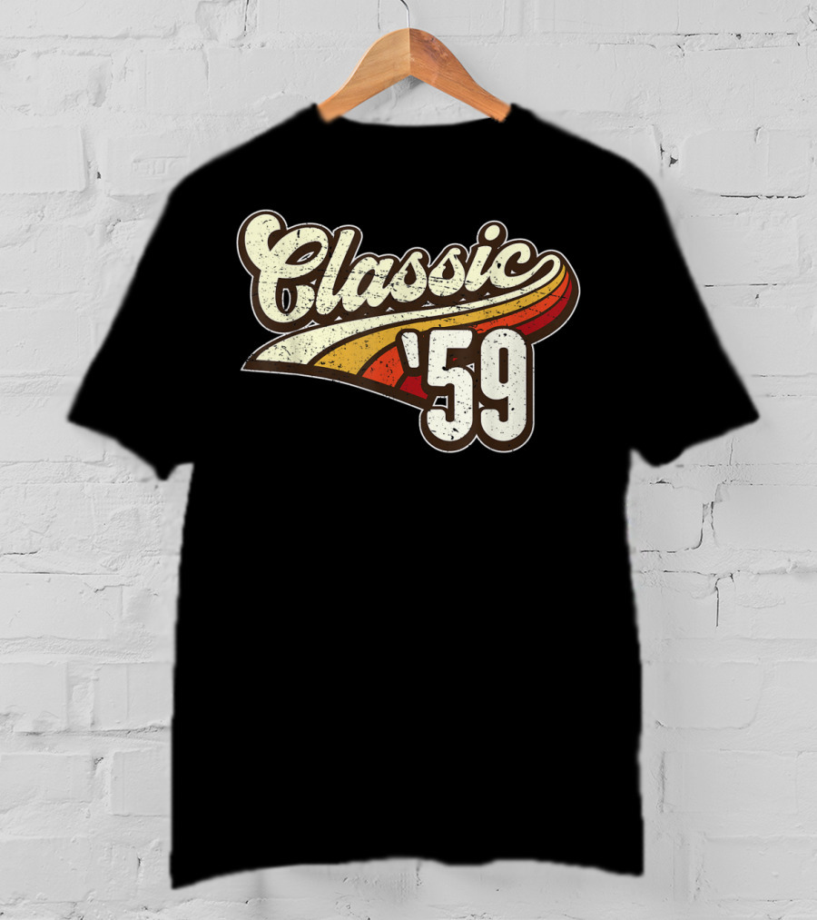 Classic '59 Retro Birthday T-Shirt