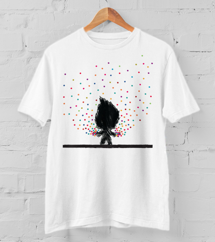 Kids Classic Trolls Colorful Polka Dot T-Shirt