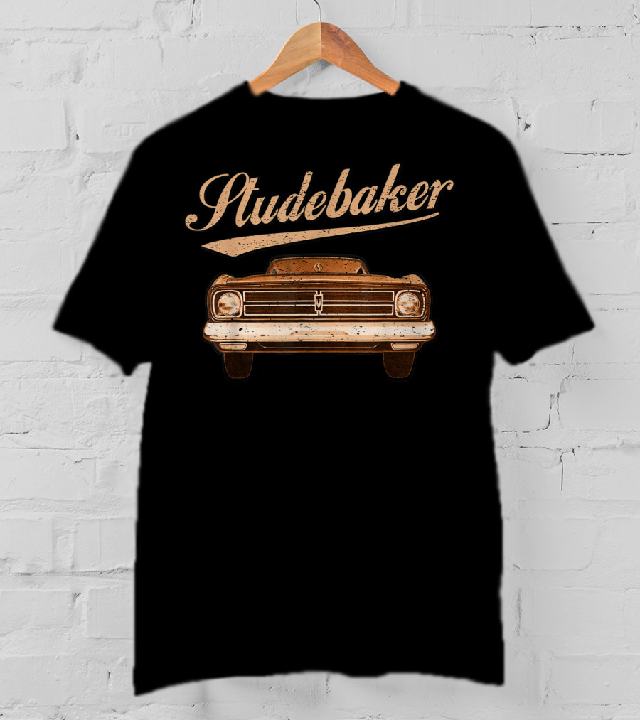 Studebaker Classic Car Front View Vintage Style Collector T-Shirt