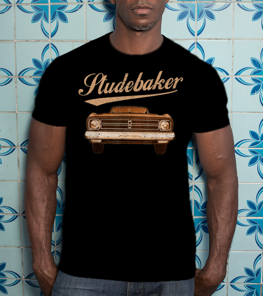 Studebaker Classic Car Front View Vintage Style Collector T-Shirt