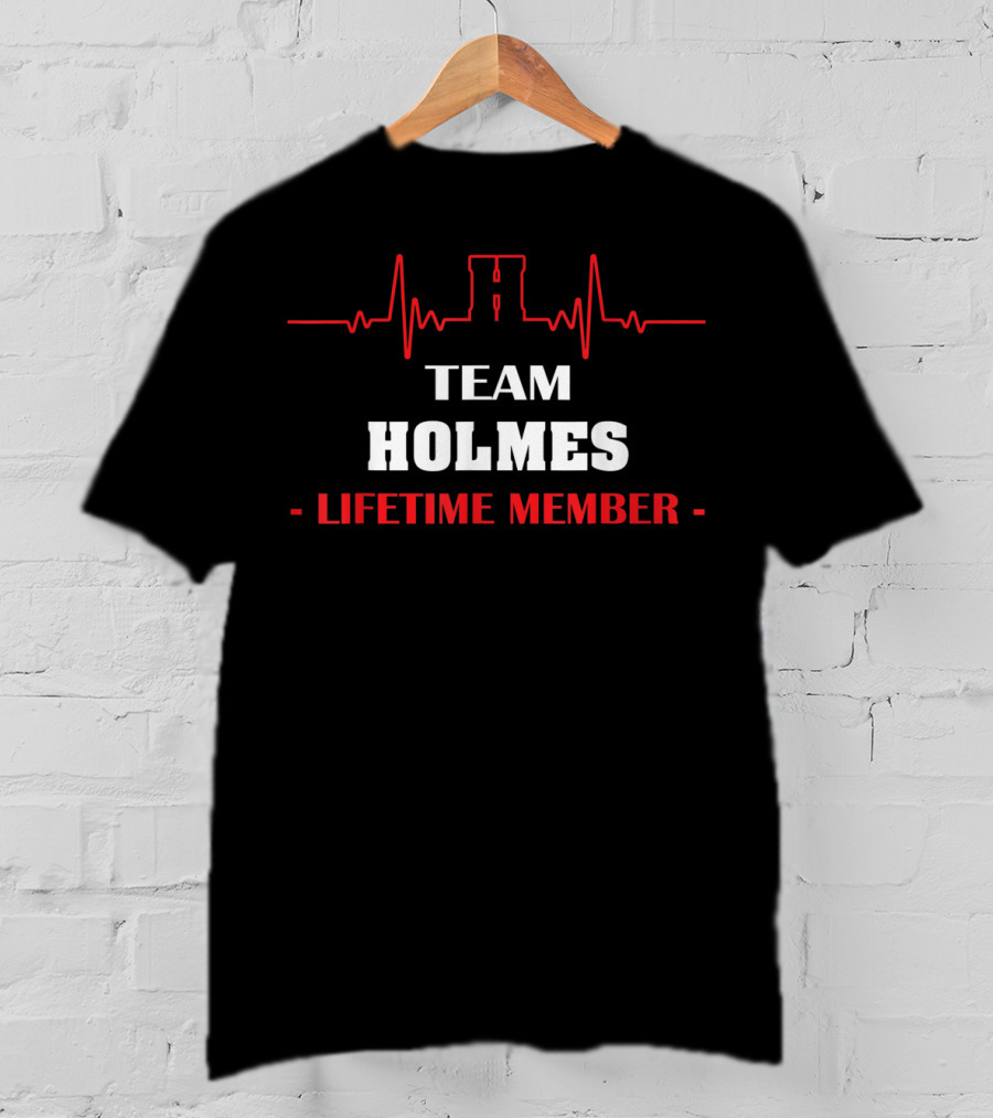 Team Holmes Lifetime Member Bloodline Connection T-Shirt