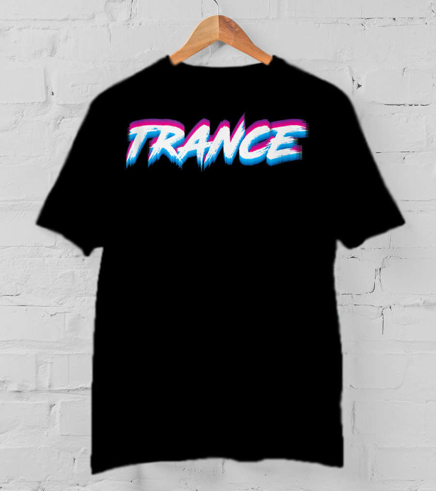 Trance Music Vibrant Rave Experience T-Shirt