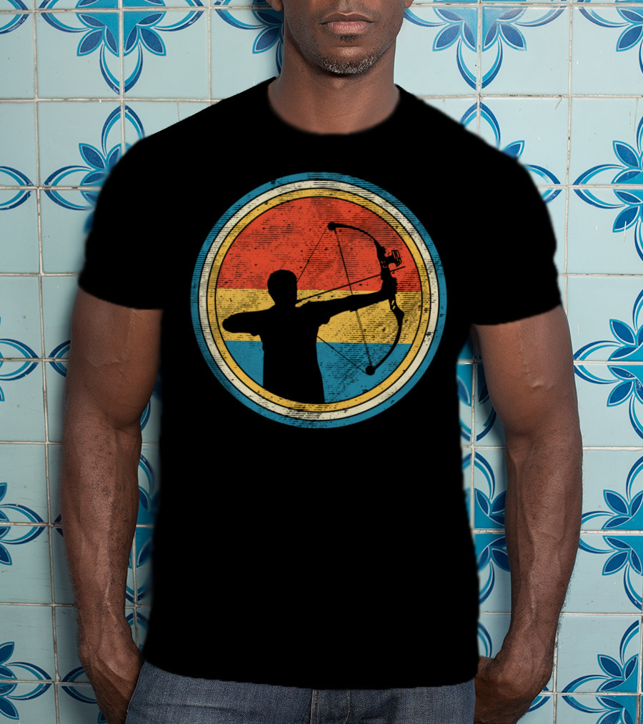 Vintage Distressed Archery Bow T-Shirt