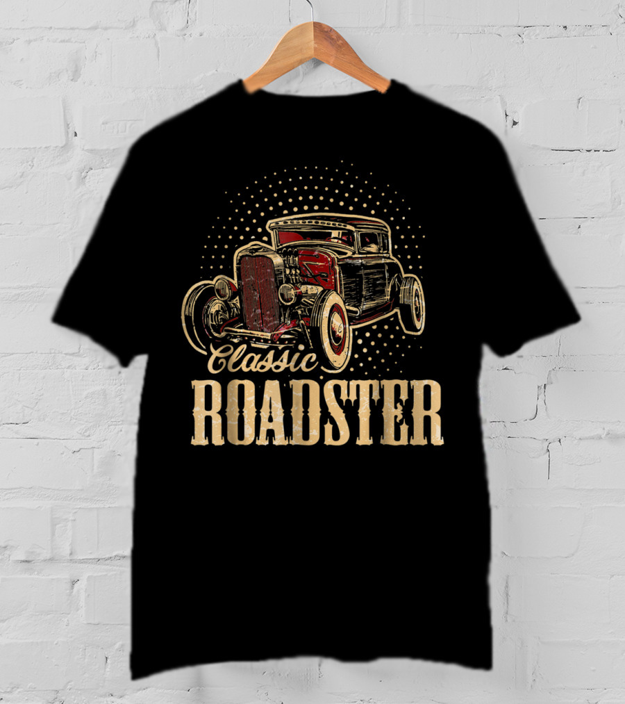 Classic Roadster Vintage Oldtimer Old School T-Shirt