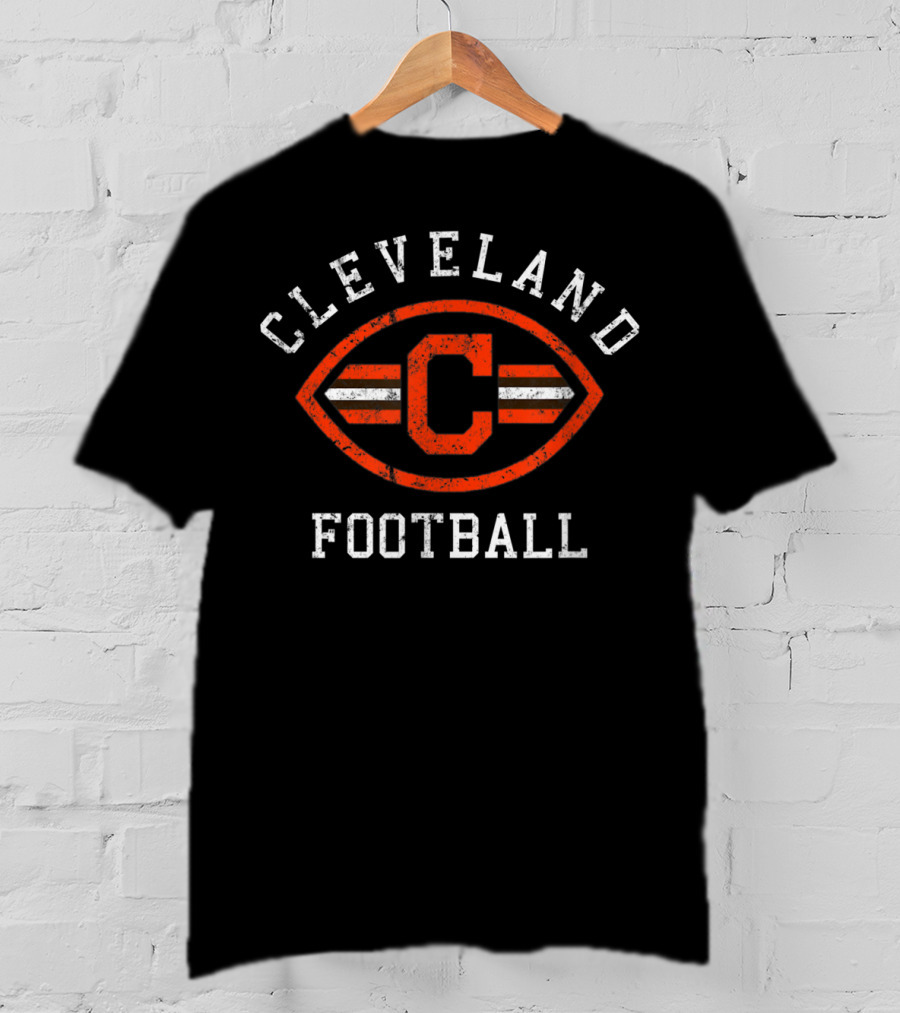 Cleveland Ohio Football Vintage C T-Shirt