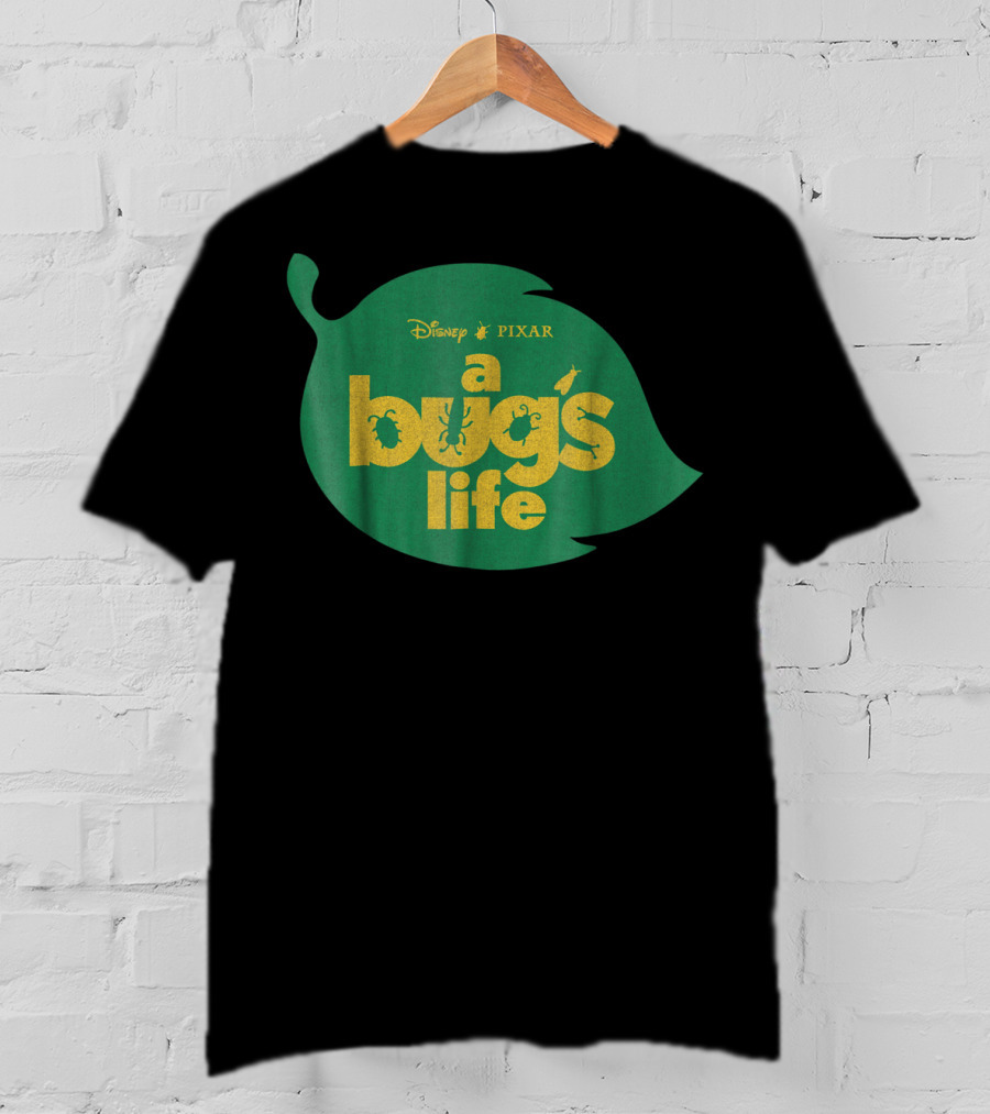 Disney Pixar A Bug's Life Green Leaf T-Shirt