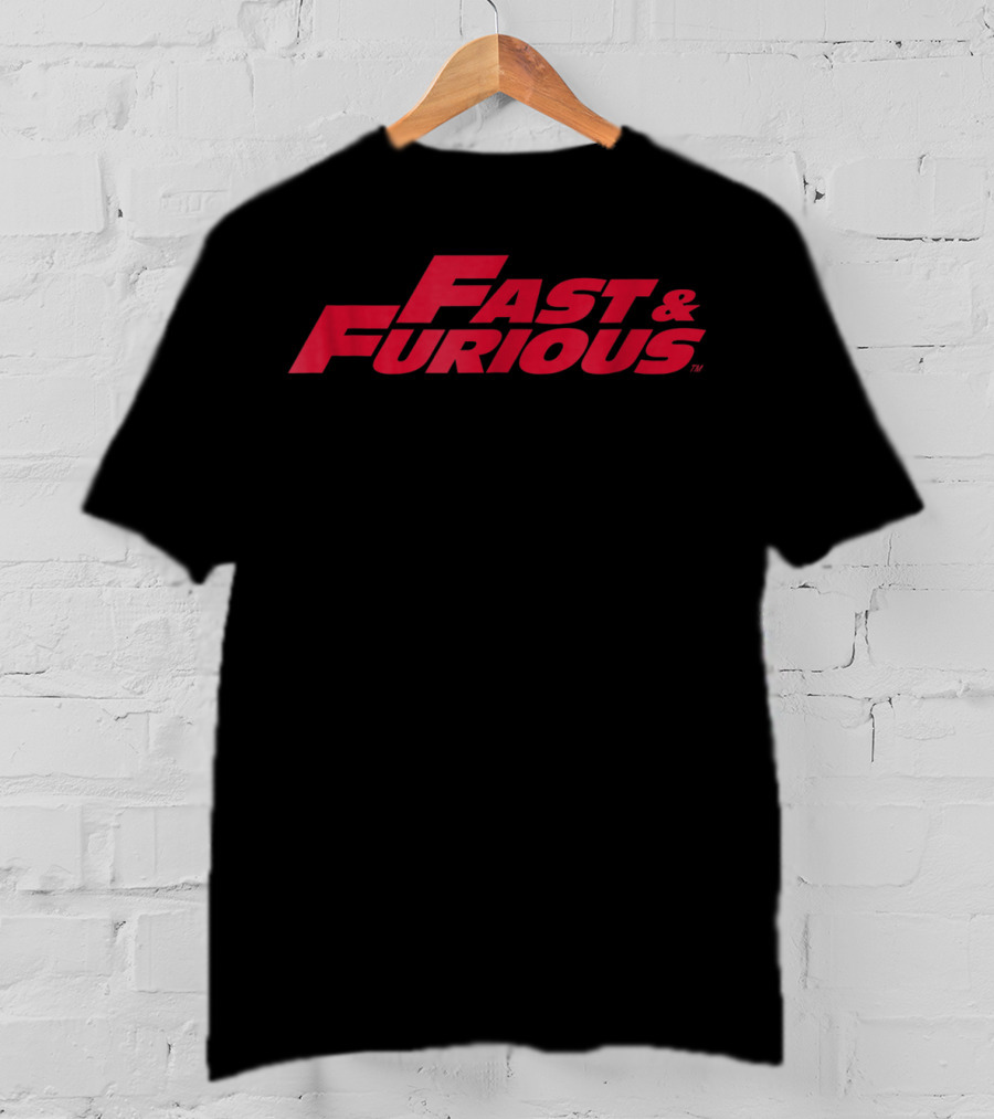 Fast Furious Classic Red T-Shirt