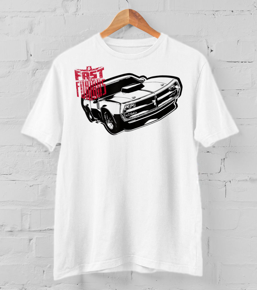 Fast Furious Est 2001 Classic Muscle Car Iconic T-Shirt