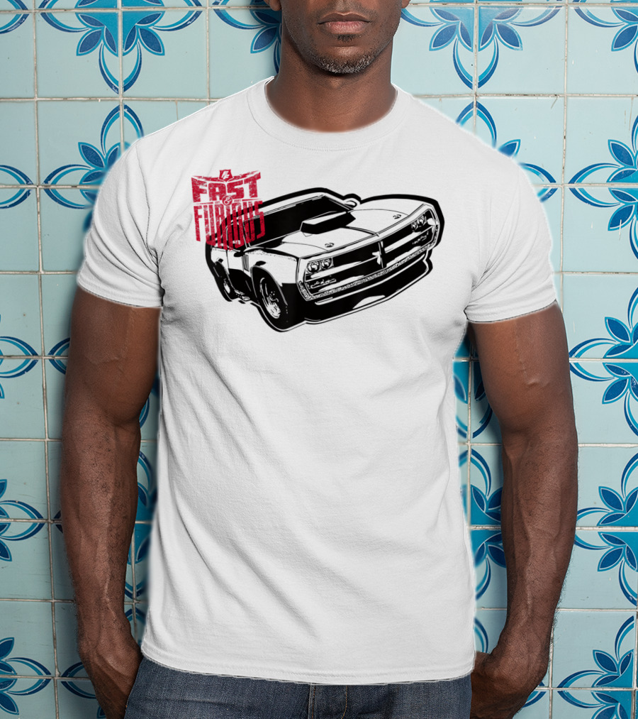 Fast Furious Est 2001 Classic Muscle Car Iconic T-Shirt