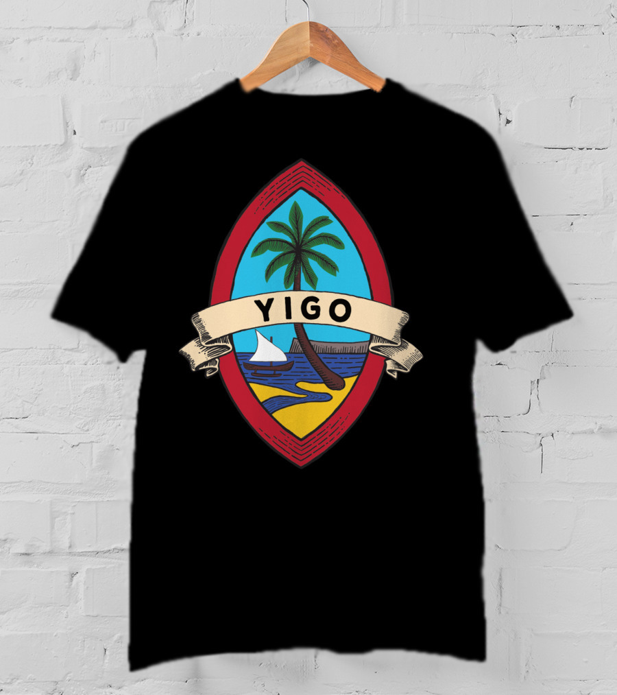 Guam Seal Yigo Palm Tree Classic T-Shirt