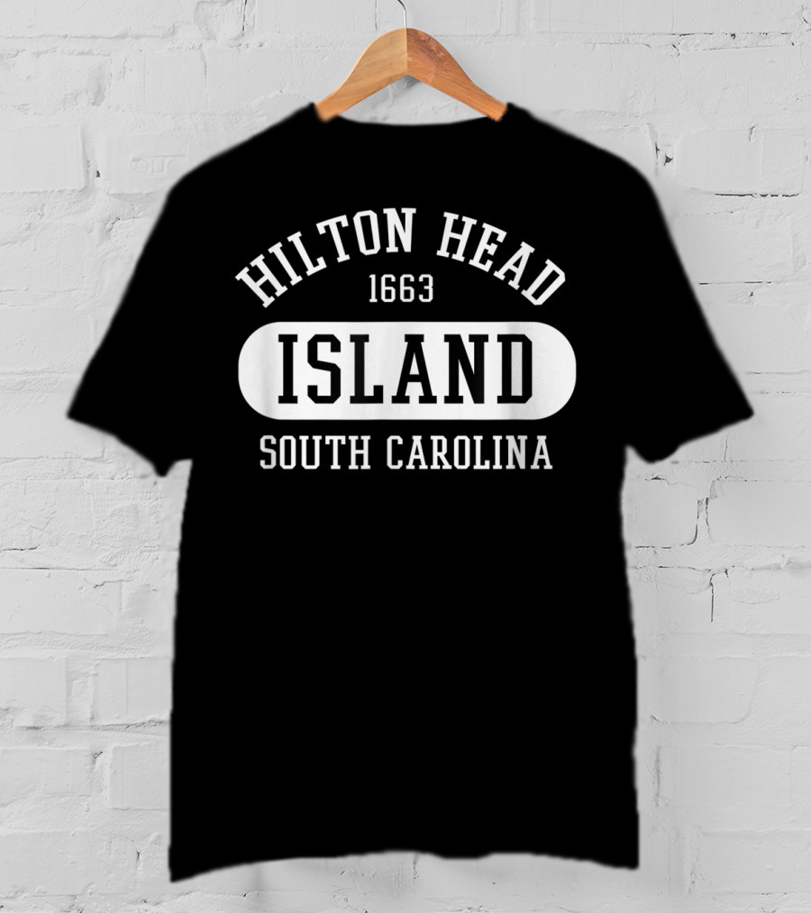 Hilton Head Island 1663 South Carolina Classic College T-Shirt