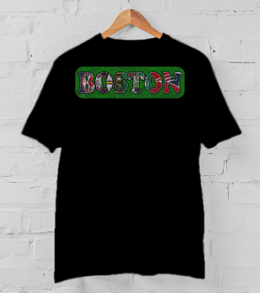 Boston Sports Fan Pride Authentic T-Shirt