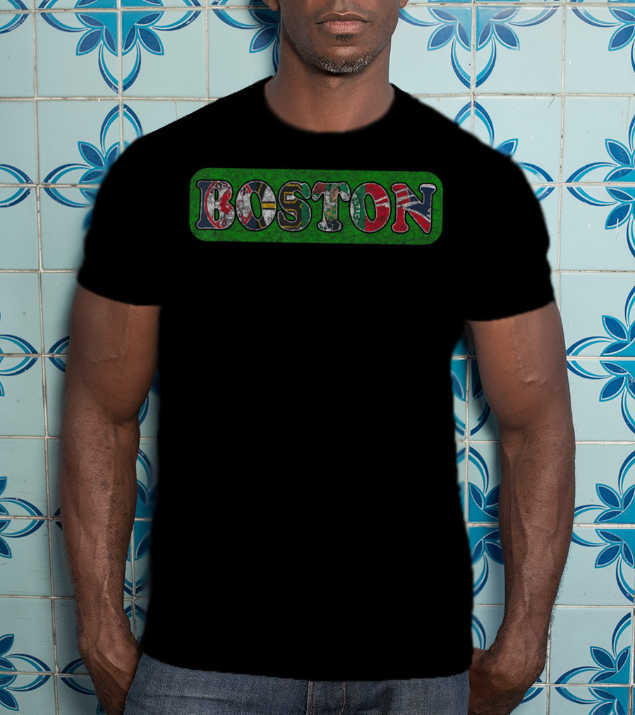 Boston Sports Fan Pride Authentic T-Shirt