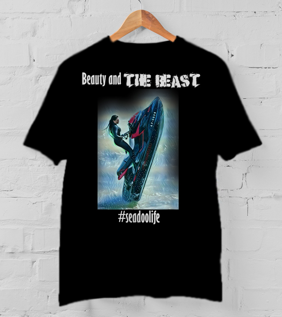 Beauty And The Beast Seadoo Seadoolife T-Shirt