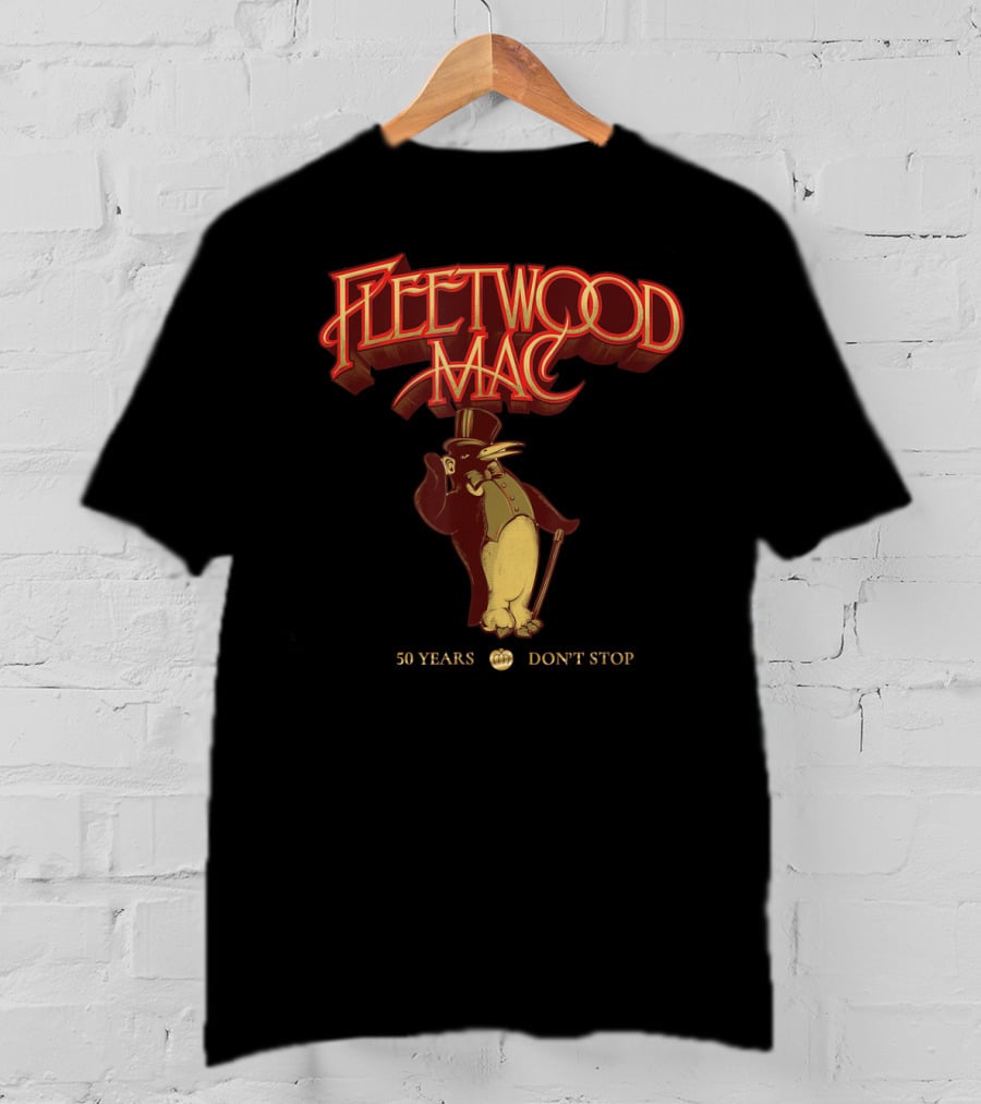 Fleetwood Mac 50 Years Don't Stop Funny Bird Lovers T-Shirt