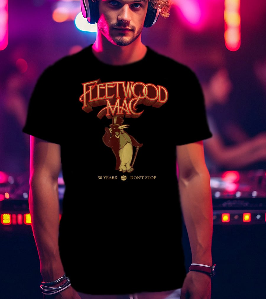 Fleetwood Mac 50 Years Don't Stop Funny Bird Lovers T-Shirt