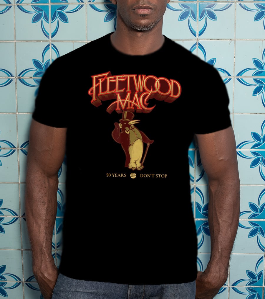Fleetwood Mac 50 Years Don't Stop Funny Bird Lovers T-Shirt