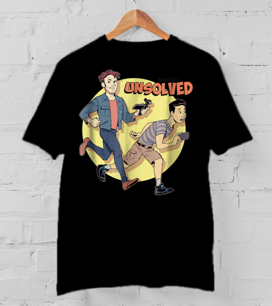BuzzFeed Unsolved Saturday Morning Adventure Icons T-Shirt