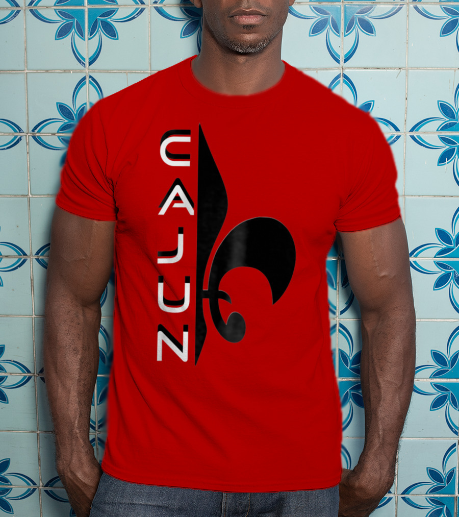 Cajun Fleur De Lis Louisiana Cajun Pride T-Shirt