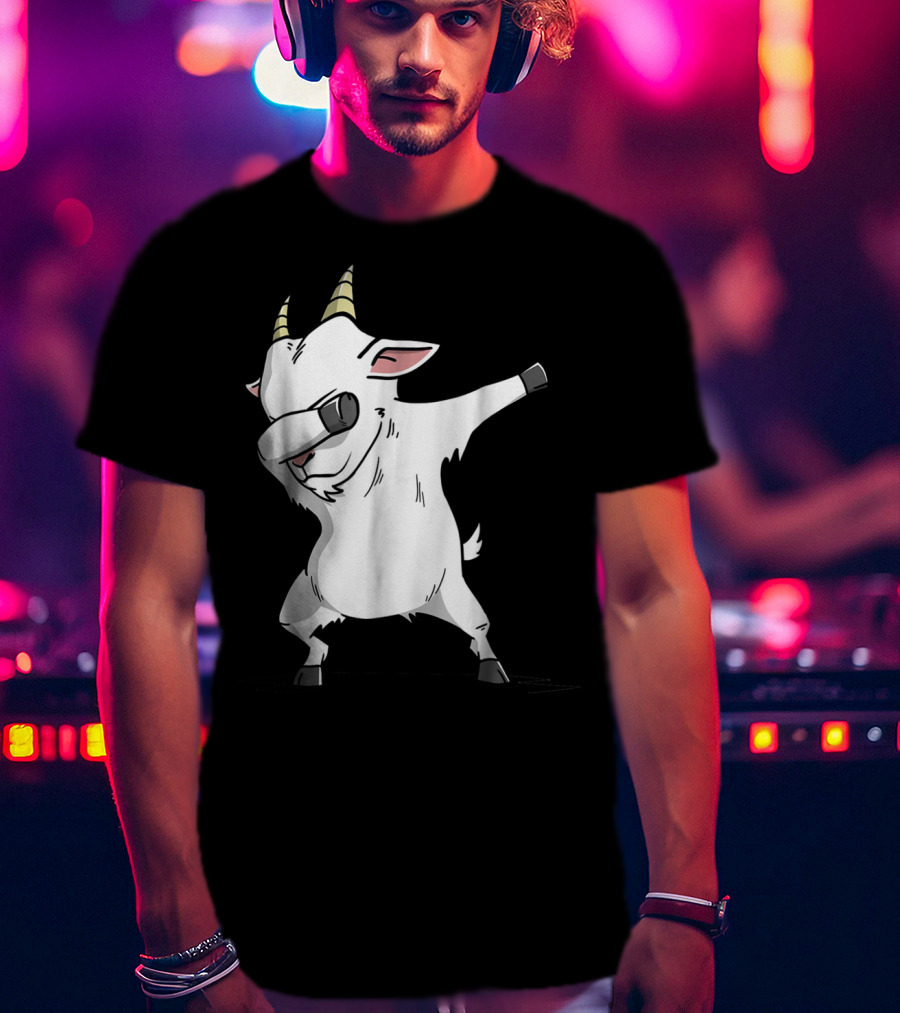 Dabbing Goat Dab Goat Kids T-Shirt