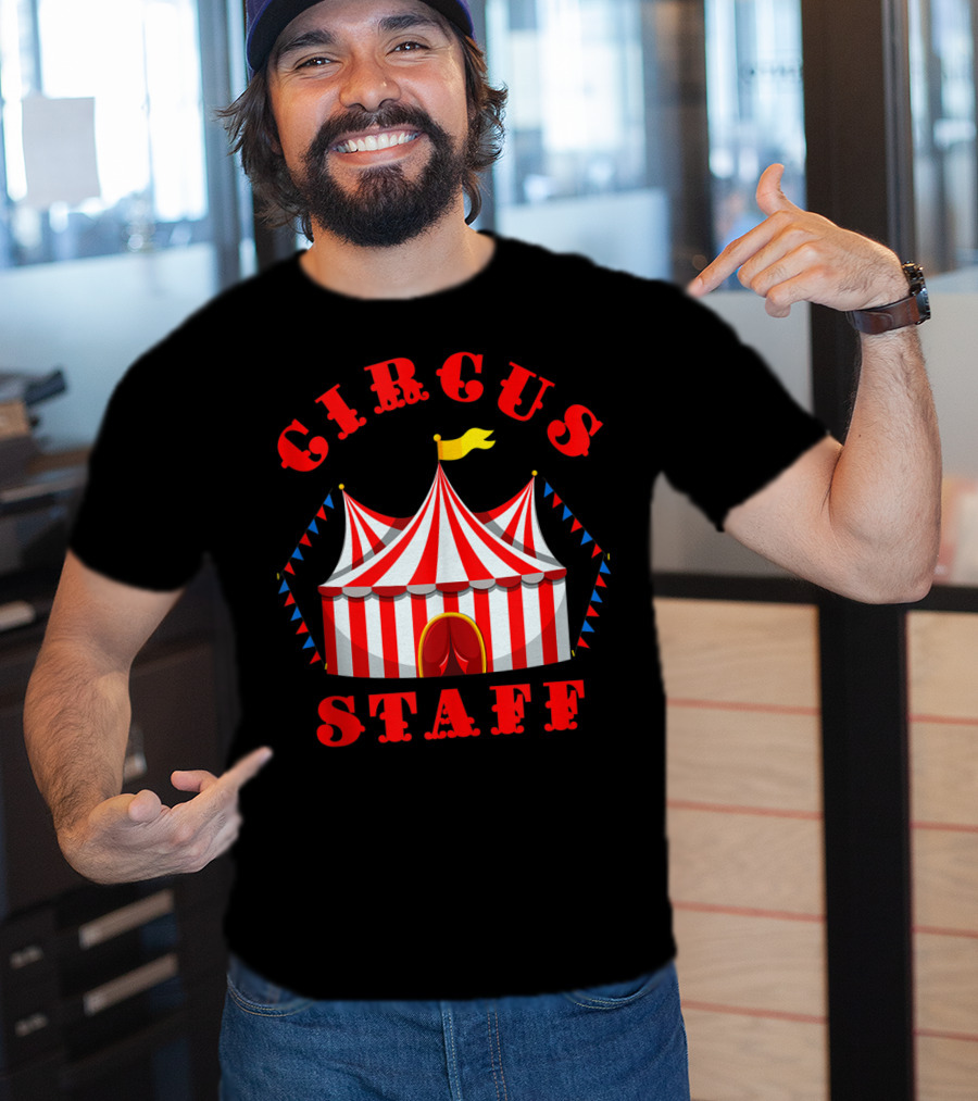 Circus Event Staff Carnival Tent Party T-Shirt