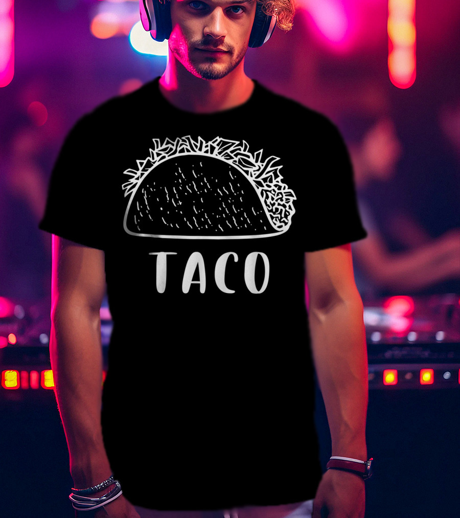 Taco Cute Taquito MomDad And SonDaughter T-Shirt