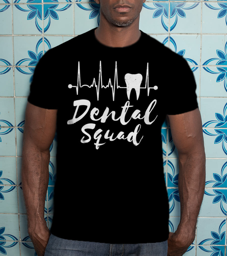 Dental Squad Tooth Heartbeat T-Shirt