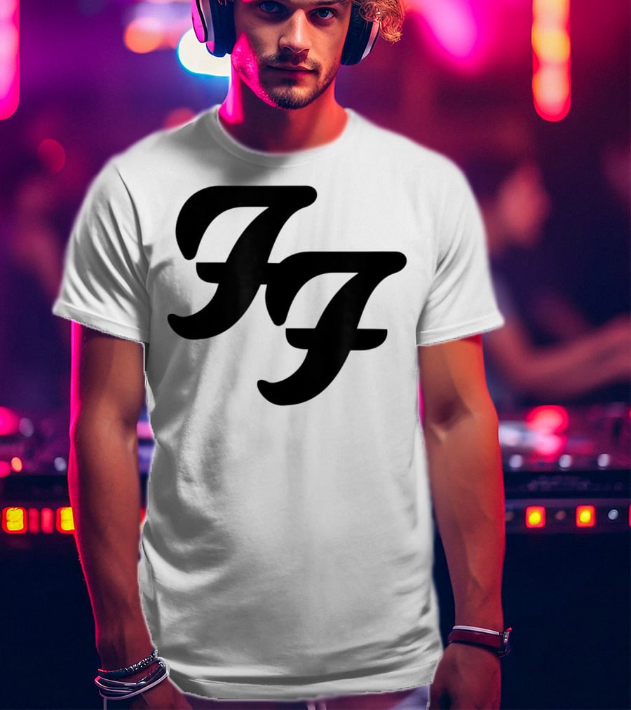 Foo Fighters FF Black T-Shirt