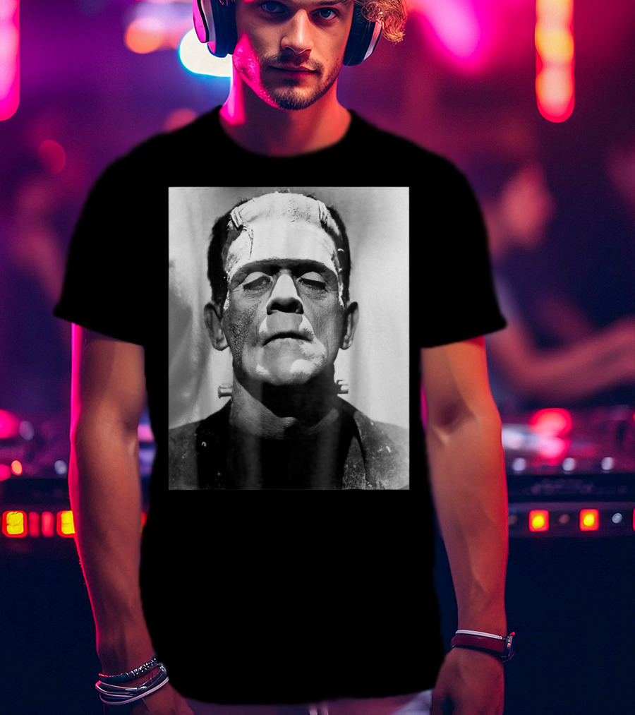 Boris Karloff As Frankenstein's Monster Iconic T-Shirt