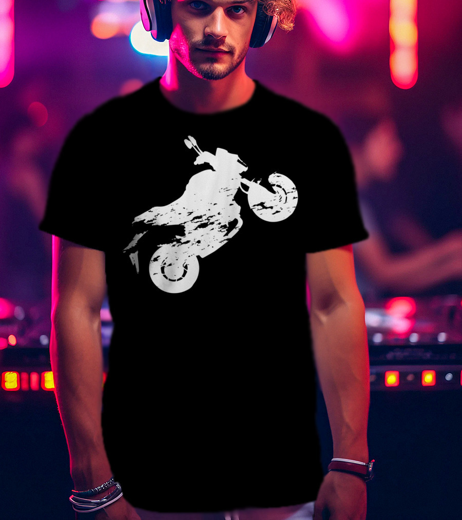Grom 125cc Motor Bike Wheelie Stunt T-Shirt