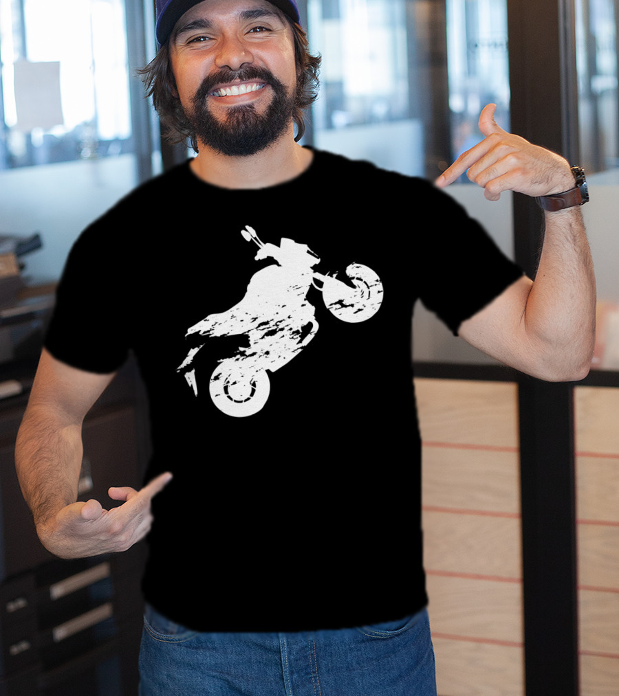 Grom 125cc Motor Bike Wheelie Stunt T-Shirt