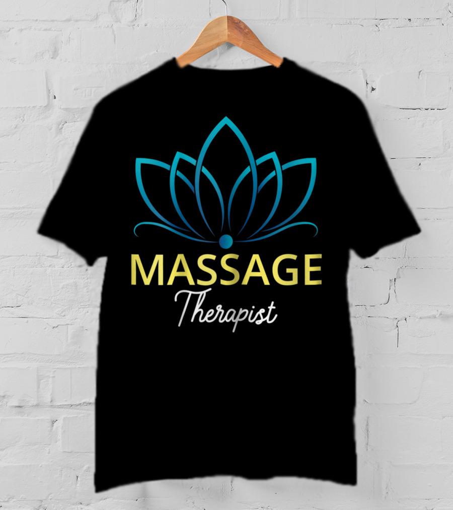 Massage Therapist Lotus T-Shirt